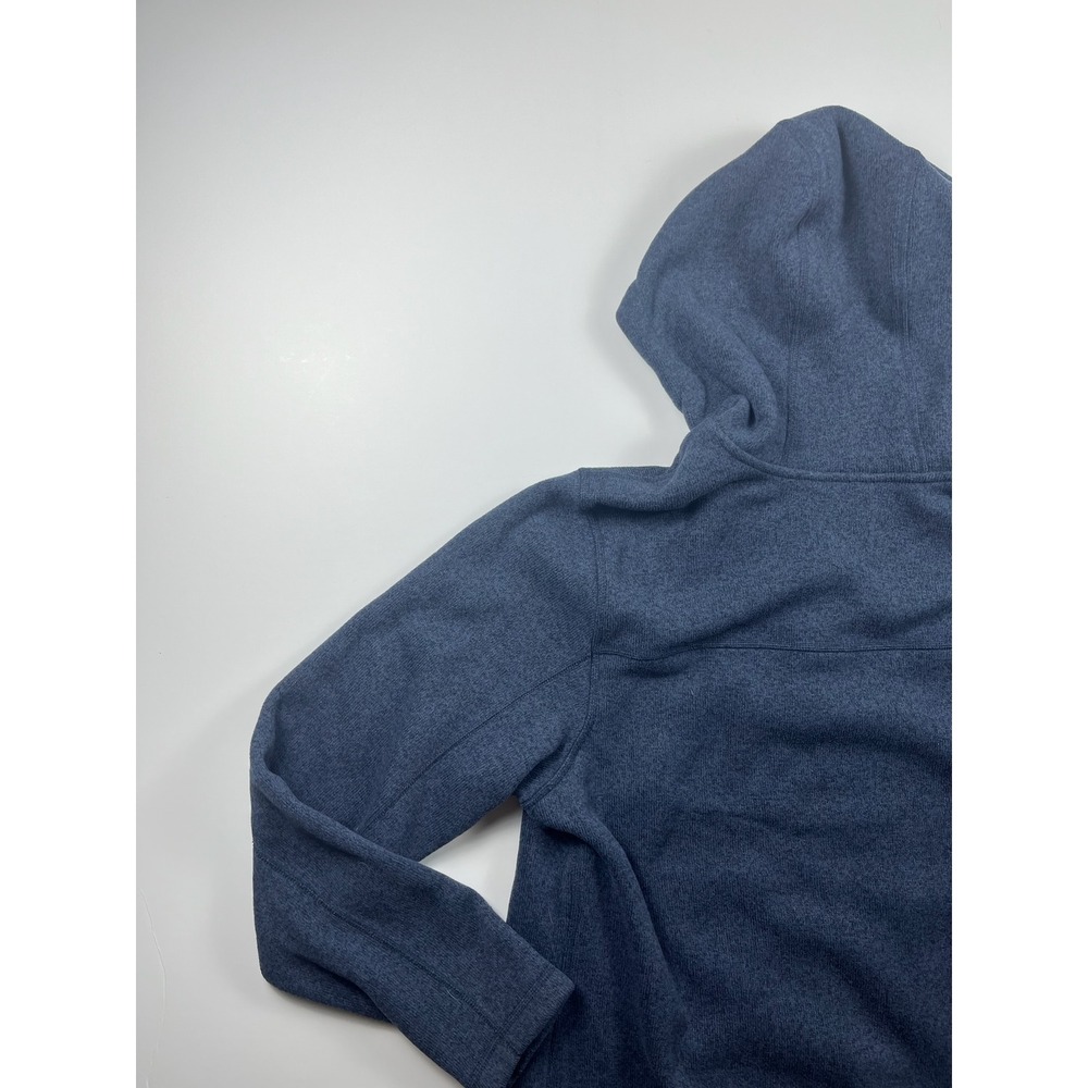 The North Face Gordon Lyons Full Zip Hoodie Mens Large Blue Fleece Jacket - Picture 10 of 12